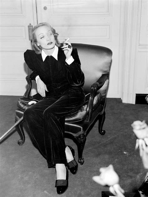 marlene dietrich modern style.